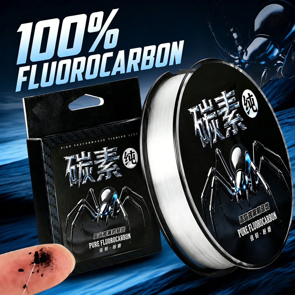 Fluorocarbon Line - Леска Thornsline из 100% карбонового волокна,