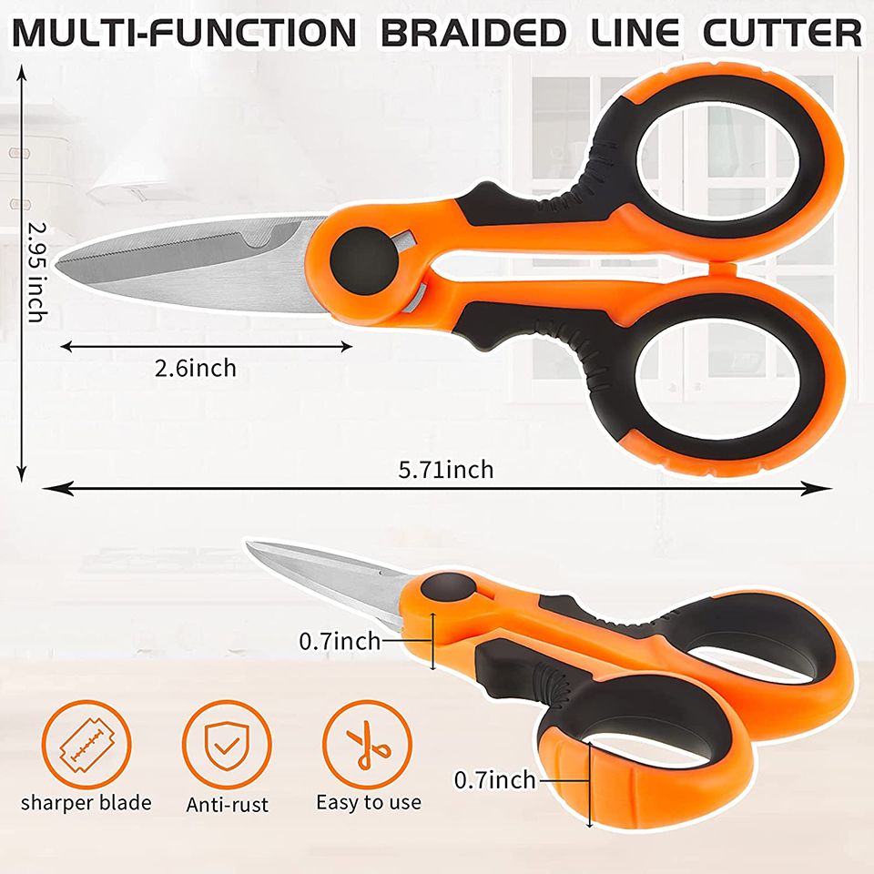 WALK FISH японские плетеные но – обзор и цена Fishing Line Cutter