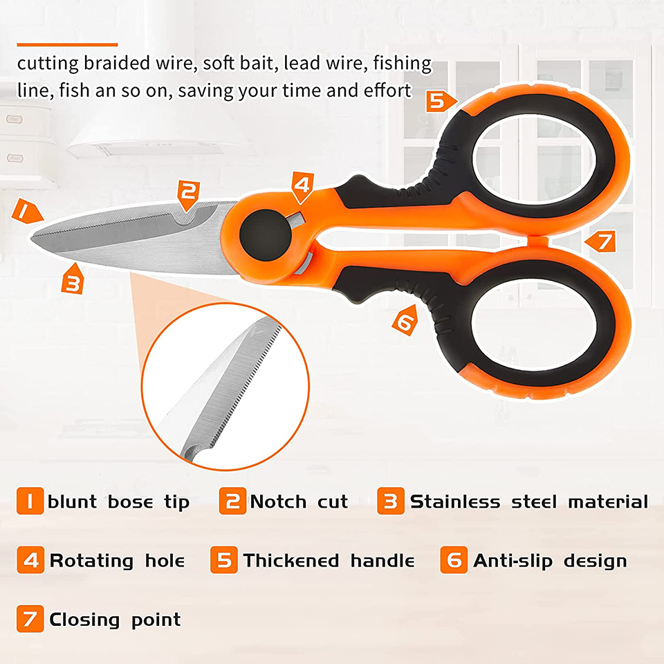 WALK FISH японские плетеные но – обзор и цена Fishing Line Cutter
