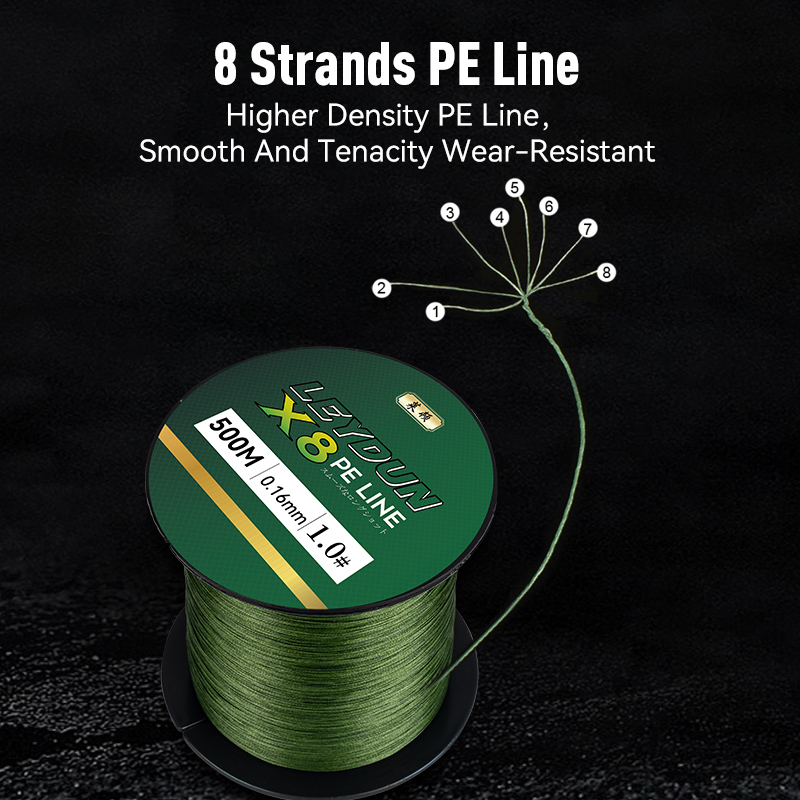 Рыболовная леска LEYDUN 500м,  – обзор и цена Ice Fishing Line