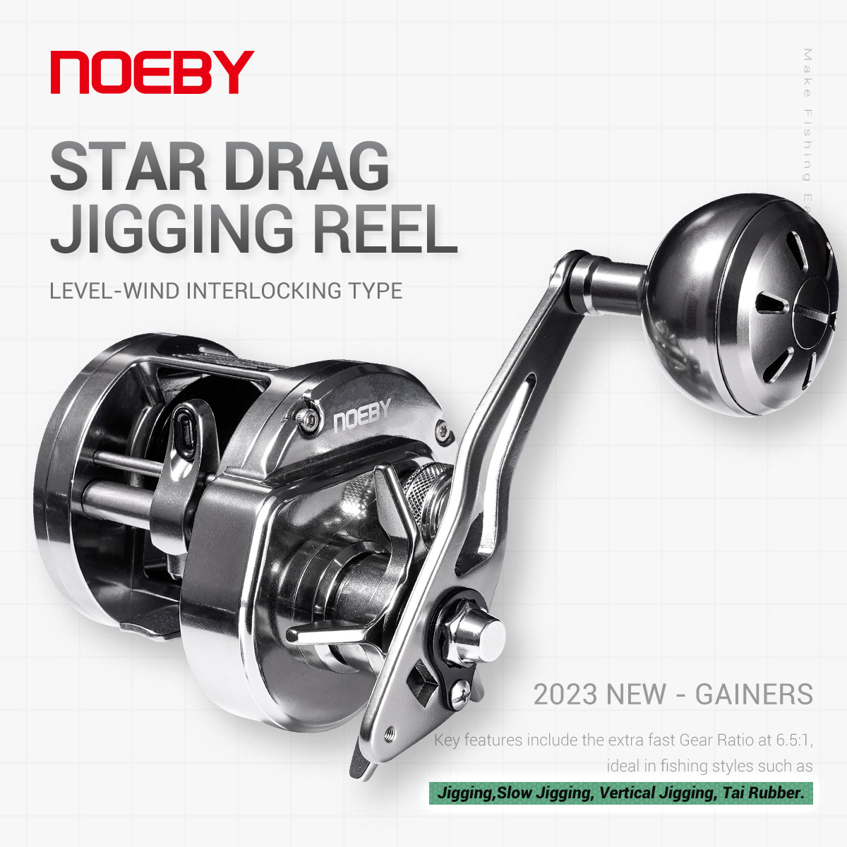 Катушка для джиггинга NOEBY Ga – обзор и цена Daiwa Reel Bg